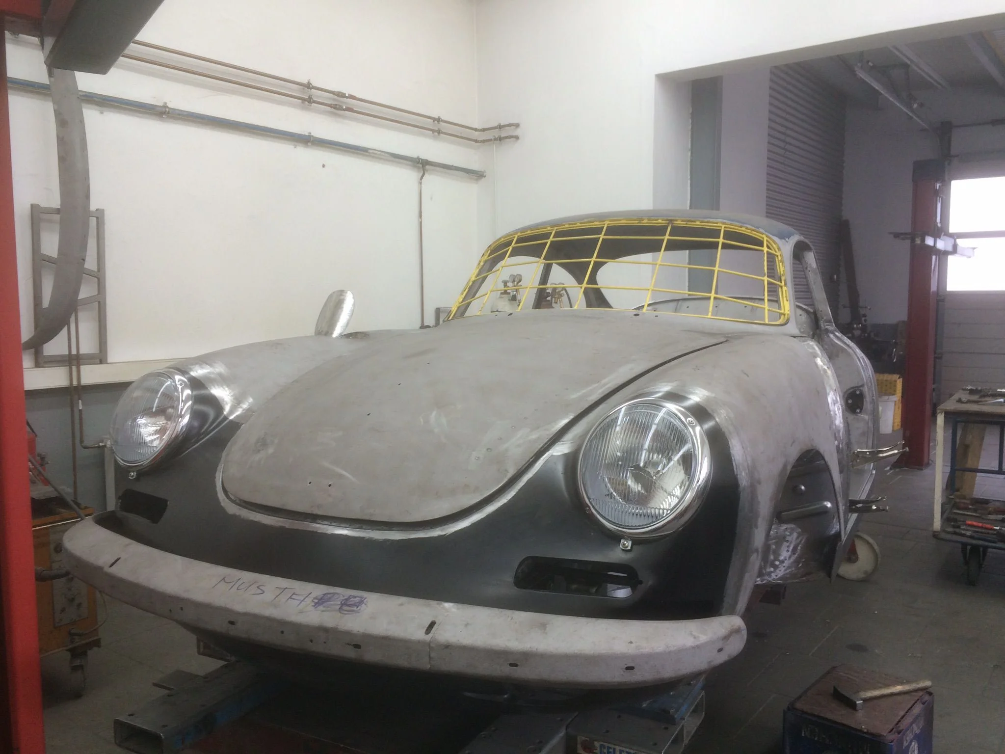 Porsche 356 Coupé in Restaurierung