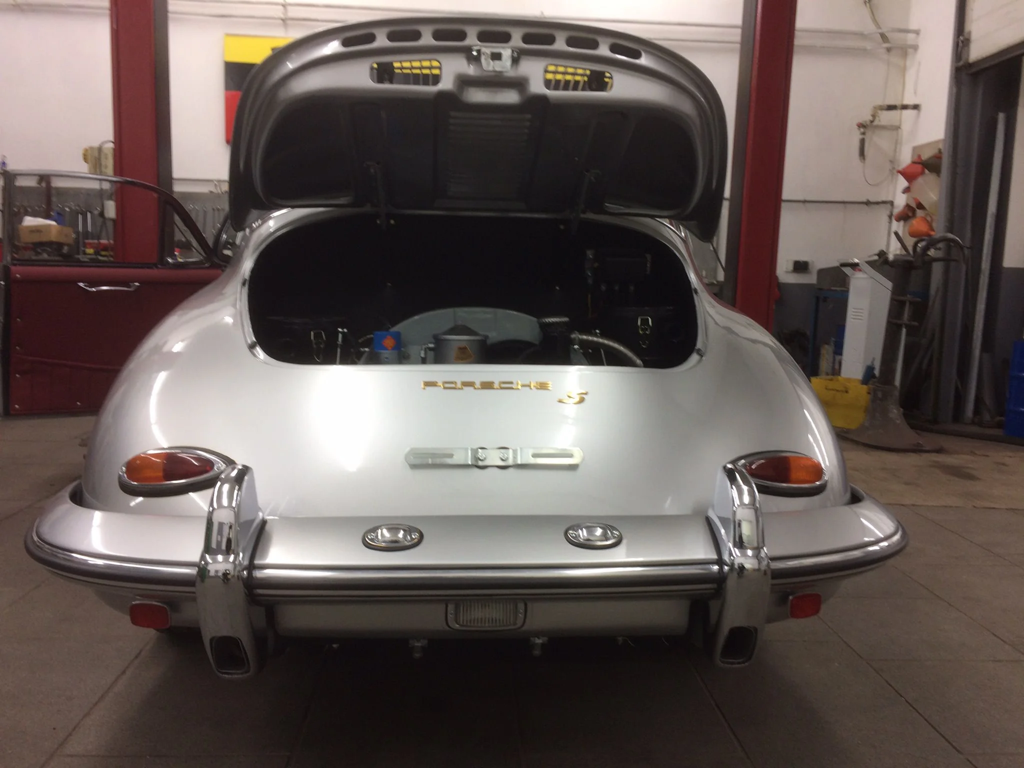 Porsche 356 Heckansicht