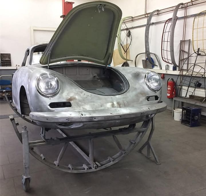 Porsche 356 in der Restaurierung